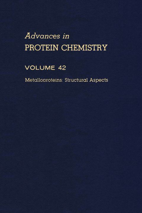 Cover image for book ADVANCES IN PROTEIN CHEMISTRY VOL 42