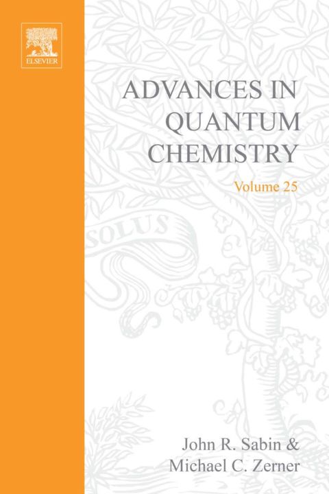 Cover image for book ADVANCES IN QUANTUM CHEMISTRY VOL 25 Z