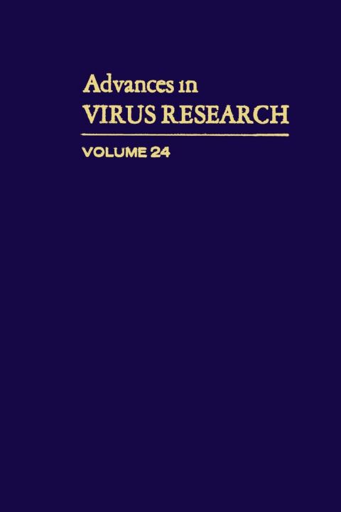 Cover image for book ADVANCES IN VIRUS RESEARCH VOL 24