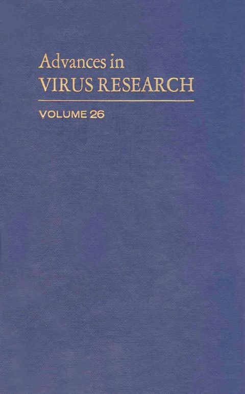 Cover image for book ADVANCES IN VIRUS RESEARCH VOL 26
