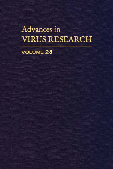 Cover image for book ADVANCES IN VIRUS RESEARCH VOL 28