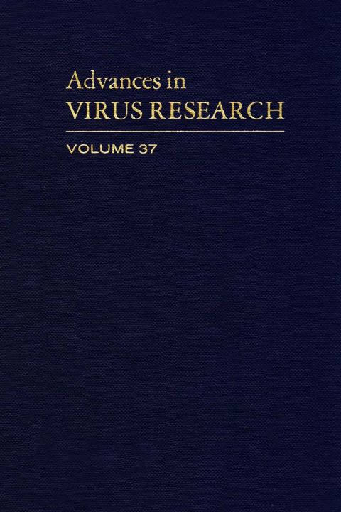 Cover image for book ADVANCES IN VIRUS RESEARCH VOL 37