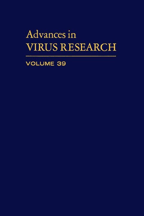 Cover image for book ADVANCES IN VIRUS RESEARCH VOL 39