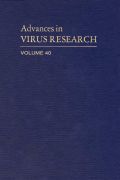 ADVANCES IN VIRUS RESEARCH VOL 40 - AUTHOR, UNKNOWN