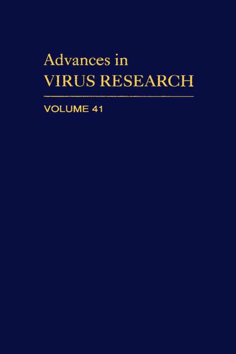 Cover image for book ADVANCES IN VIRUS RESEARCH VOL 41