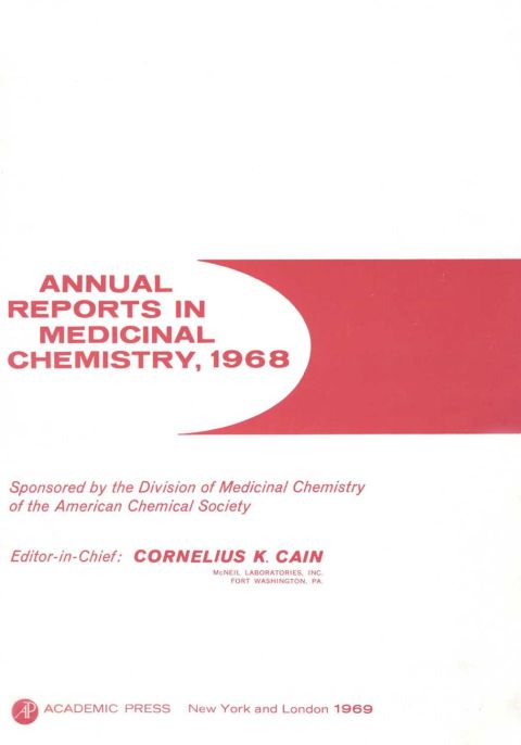 Cover image for book ANNUAL REPORTS IN MED CHEMISTRY V4 PPR