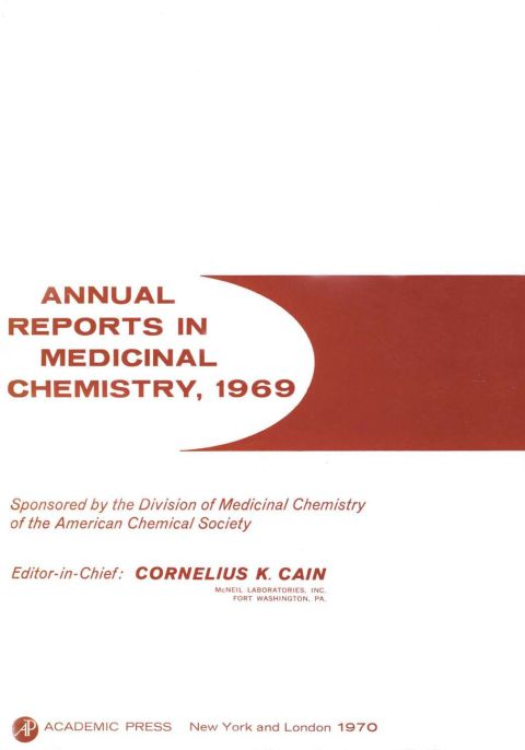 Cover image for book ANNUAL REPORTS IN MED CHEMISTRY V5 PPR