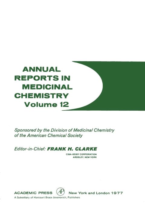 Cover image for book ANNUAL REPORTS IN MED CHEMISTRY V12 PPR