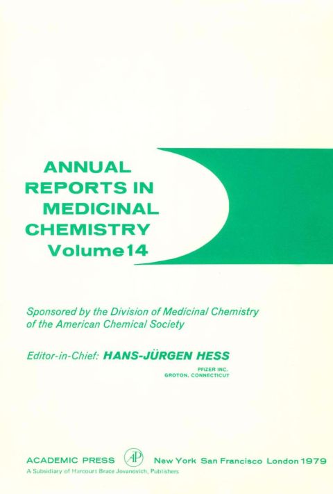 Cover image for book ANNUAL REPORTS IN MED CHEMISTRY V14 PPR