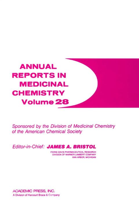 Cover image for book ANNUAL REPORTS IN MED CHEMISTRY V28 PPR