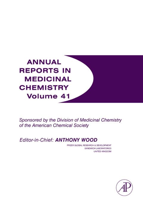 Cover image for book Annual Reports in Medicinal Chemistry