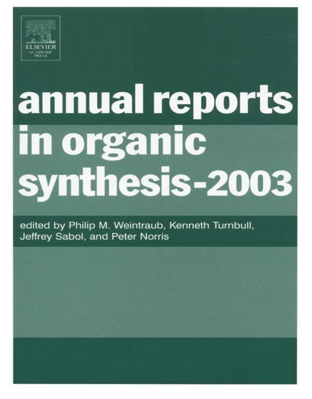 Annual Reports in Organic Synthesis (2003) (eBook) - Turnbull;  Kenneth,