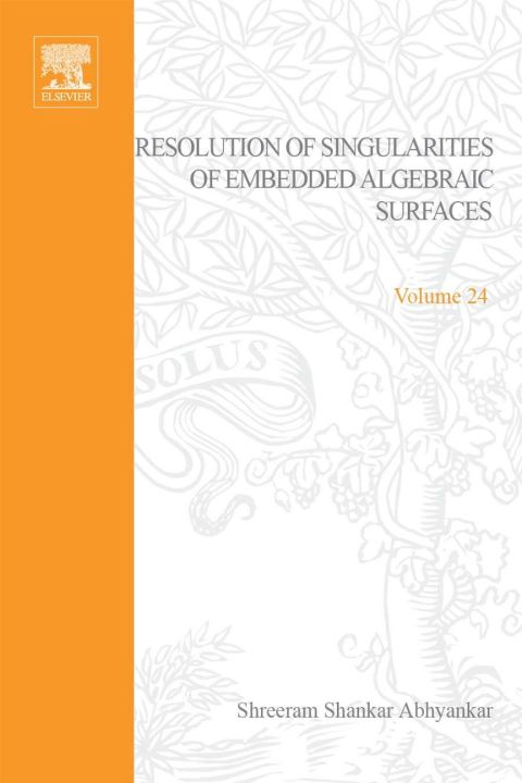 Cover image for book Resolution of singularities of embedded algebraic surfaces