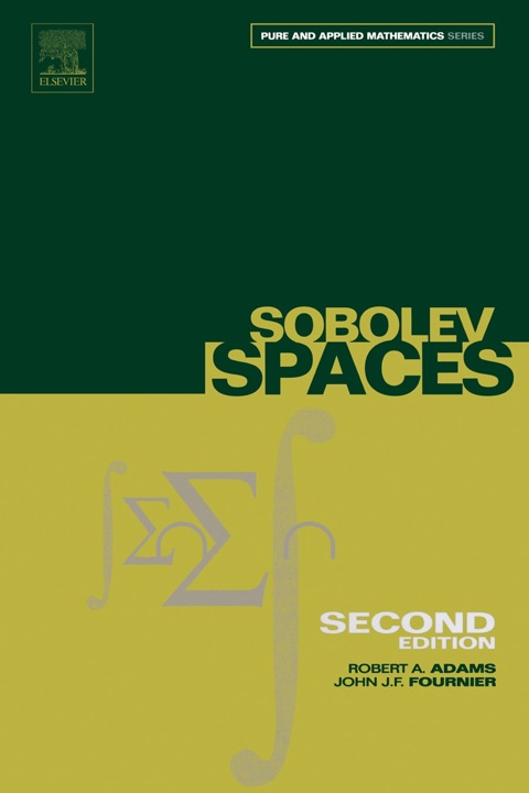 Cover image for book Sobolev Spaces