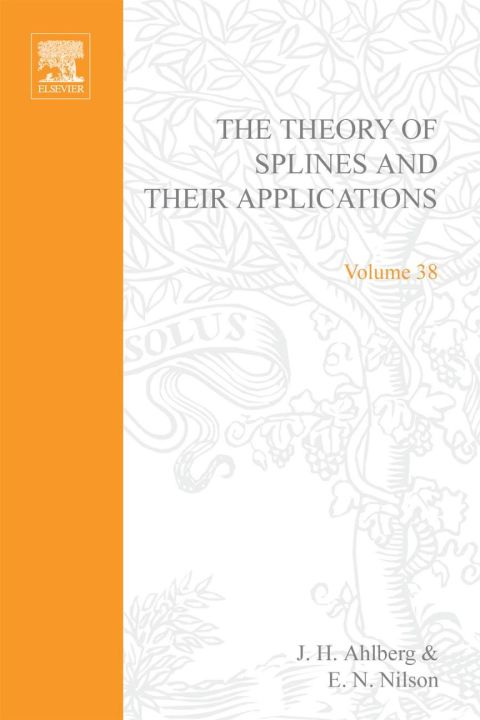 Cover image for book The theory of splines and their applications