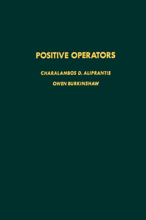 Cover image for book Positive operators