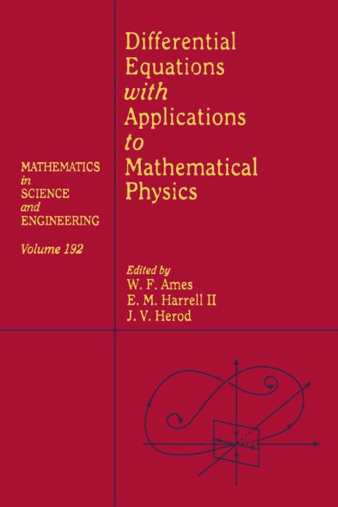 Cover image for book Differential Equations with Applications to Mathematical Physics