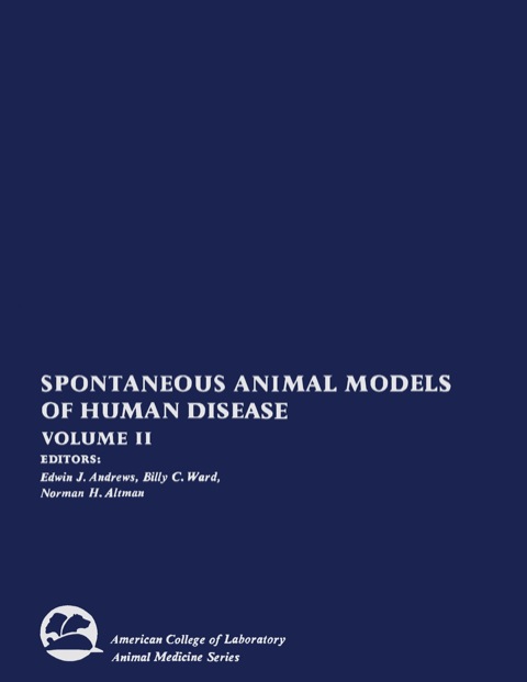 Cover image for book Spontaneous Animal Models of Human Disease: Volume 2