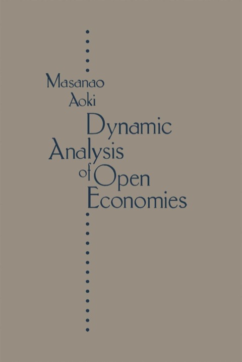 Cover image for book Dynamic Analysis Of Open Economies