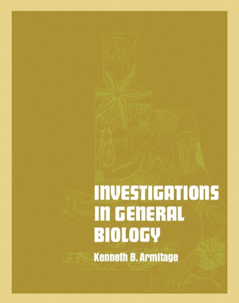 Cover image for book Investigations in general biology