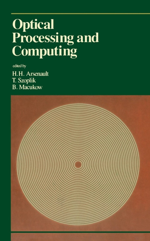 Cover image for book Optical Processing and Computing