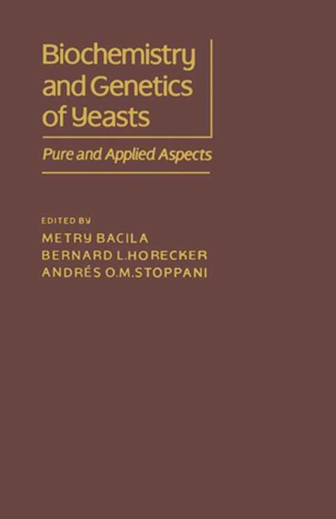 Cover image for book Biochemistry and Genetics of Yeast: Pure and Applied Aspect