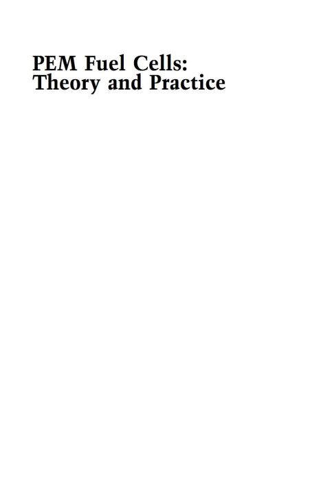 Cover image for book PEM Fuel Cells: Theory and Practice
