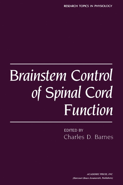 Cover image for book Brainstem Control of Spinal Cord Function