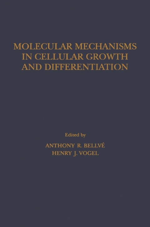 Cover image for book Molecular Mechanisms In Cellular Growth and Differentiation