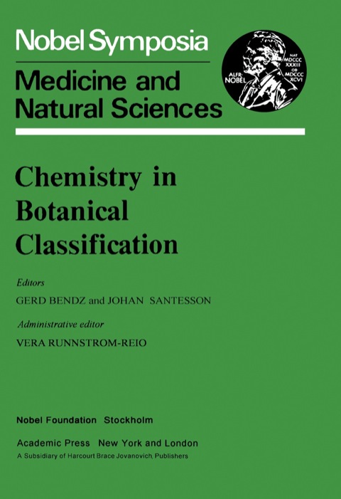 Cover image for book Chemistry in Botanical Classification: Medicine and Natural Sciences: Medicine and Natural Sciences
