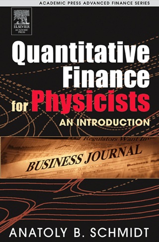 Quantitative Finance for Physicists: An Introduction
