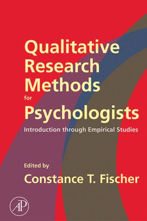 Cover image for book Qualitative Research Methods for Psychologists: Introduction through Empirical Studies