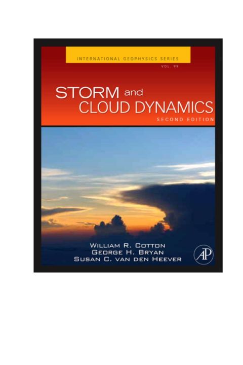 Cover image for book Storm and Cloud Dynamics