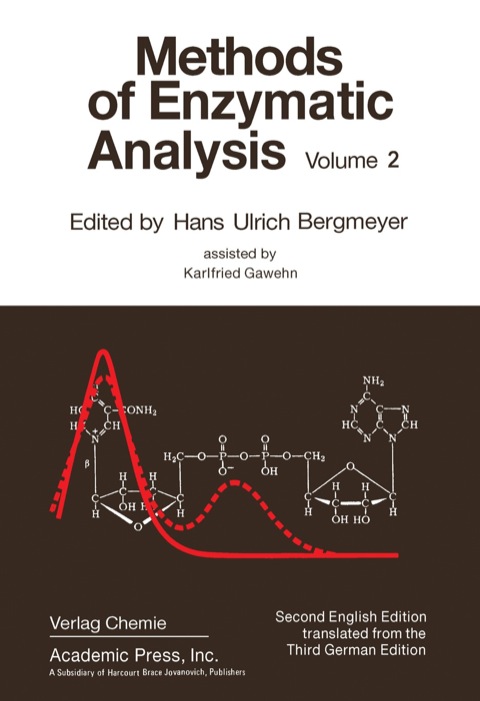 Cover image for book Methods of Enzymatic analysis V2
