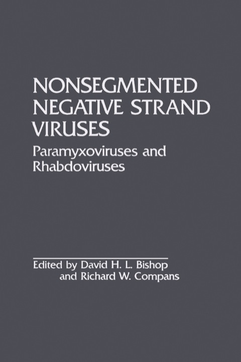 Cover image for book Nonsegmented Negative Strand Viruses: Paramyxoviruses and Rhabdoviruses