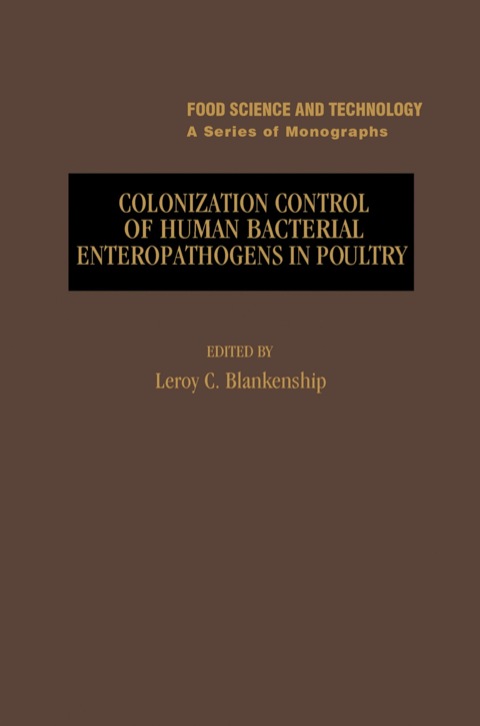 Cover image for book Colonization Control of Human Bacterial Enteropathologens in Poultry