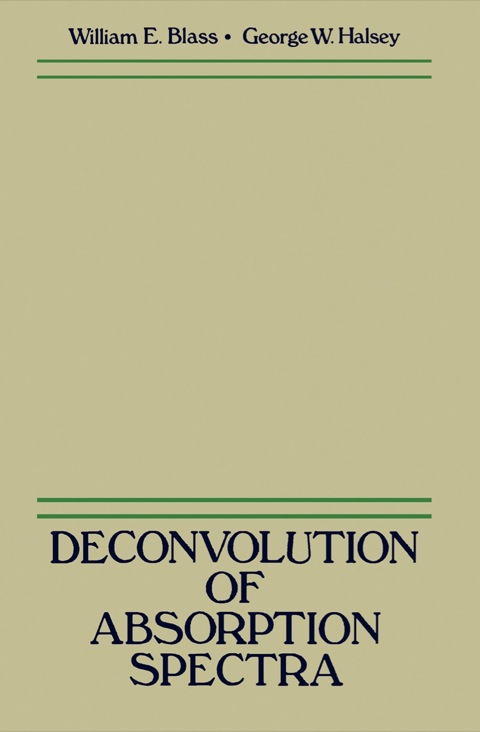 Cover image for book Deconvolution of Absorption Spectra