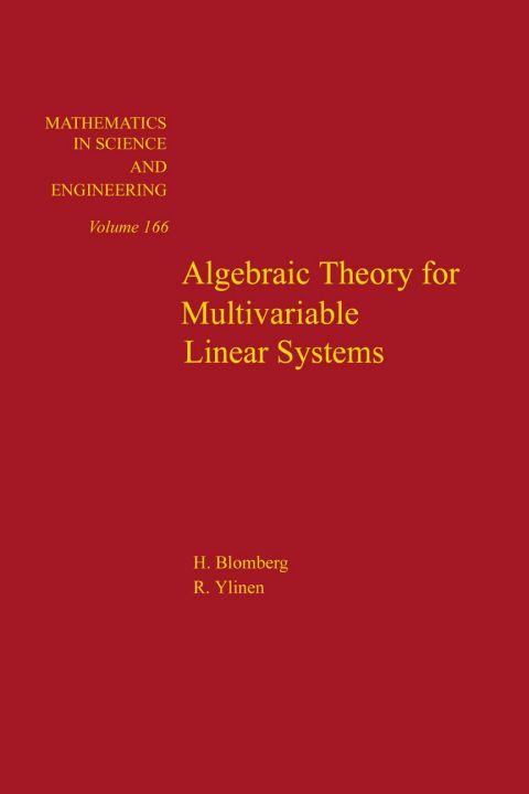 Cover image for book Algebraic theory for multivariable linear systems