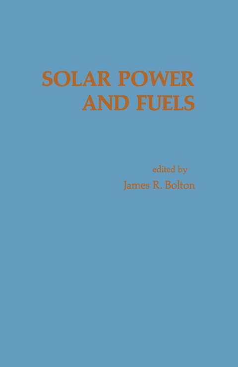 Cover image for book Solar Power And Fuels
