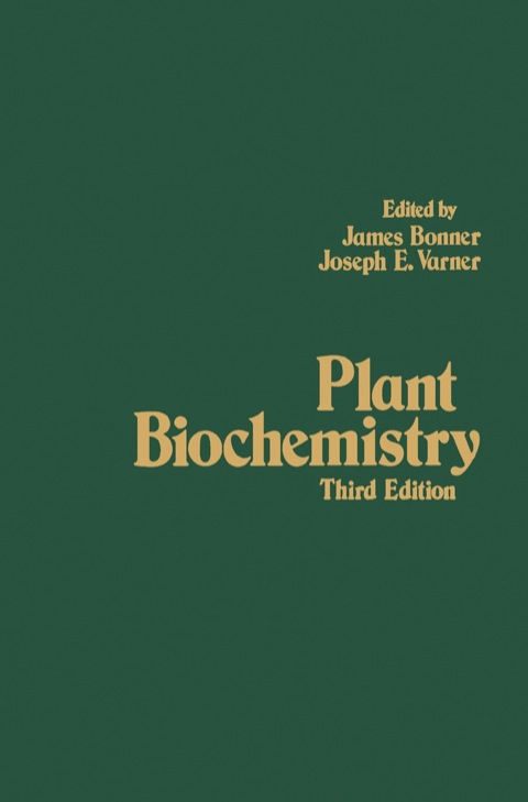 Cover image for book Plant Biochemistry