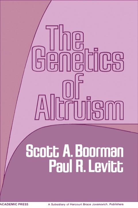 Cover image for book The Genetics Of Altruism