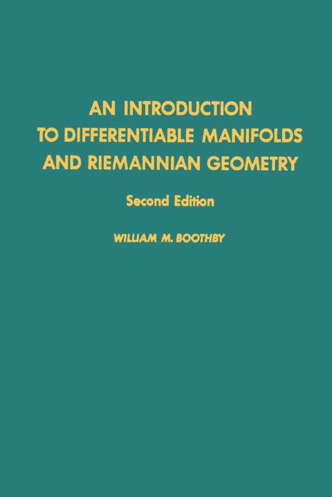 Cover image for book An introduction to differentiable manifolds and Riemannian geometry (2nd Ed)