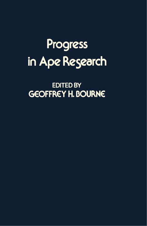 Cover image for book Progress in Ape Research