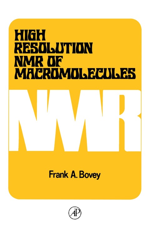 Cover image for book High Resolution NMR of Macromolecules