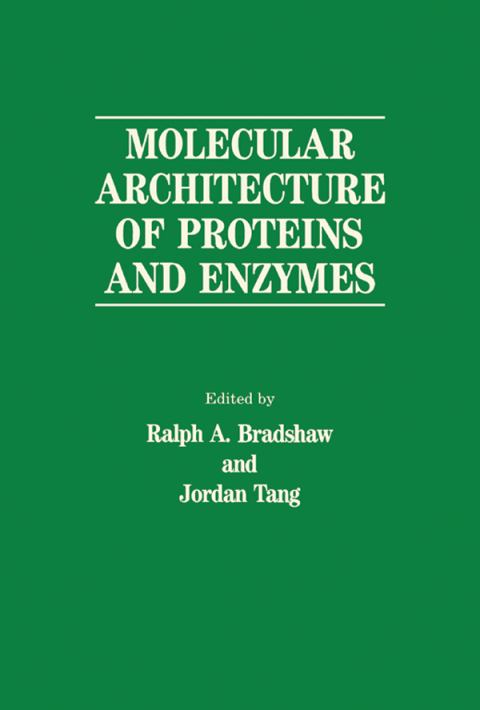 Cover image for book Molecular Architecture of Proteins and Enzymes