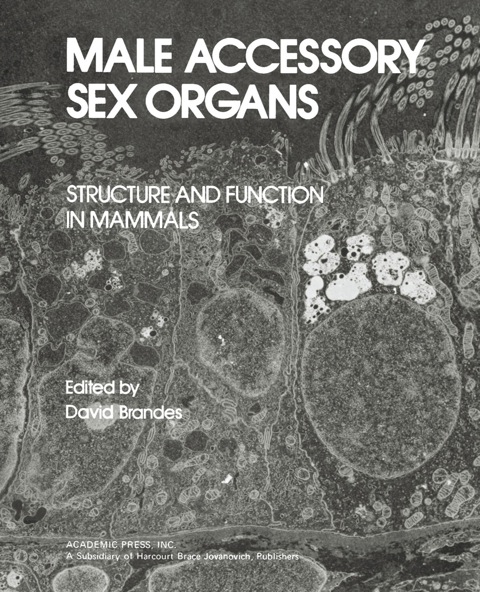 Cover image for book Male Accessory Sex Organs: Structure and Function in Mammals