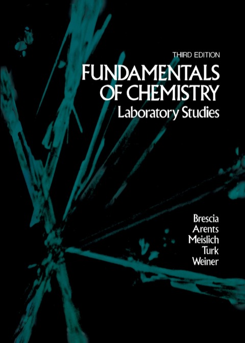 Cover image for book Fundamentals of Chemistry: Laboratory Studies