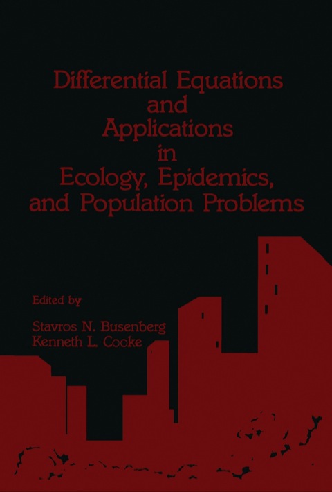 Cover image for book Differential Equations and Applications in Ecology, Epidemics, and Population Problems