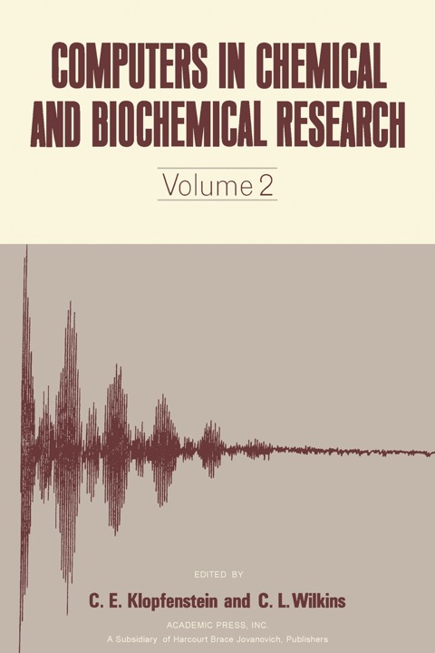Cover image for book Computers in Chemical and Biochemical Research V2