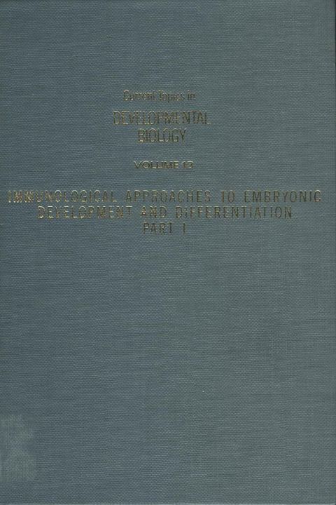 [1825 days] CURRENT TOPICS DEVELOPMENTAL BIOLOGY V13